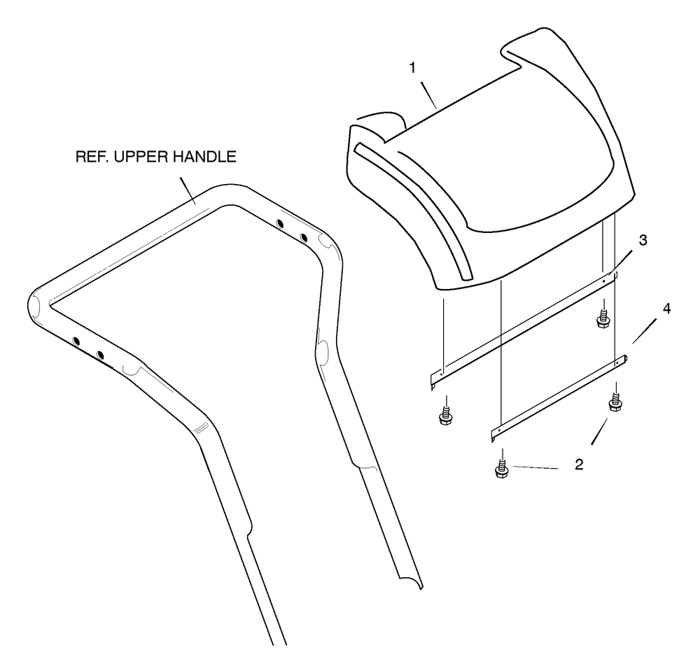Control Panel Diagram and Parts List for 1695505-18-2830-29 2008 Briggs and Stratton Snow Blower